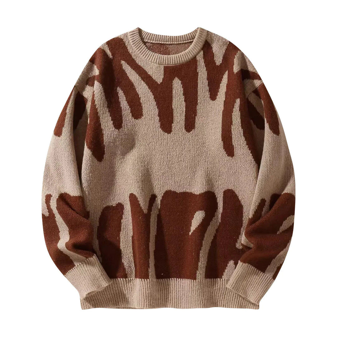 Stilla | Dame sweater Løs Kontrasterende