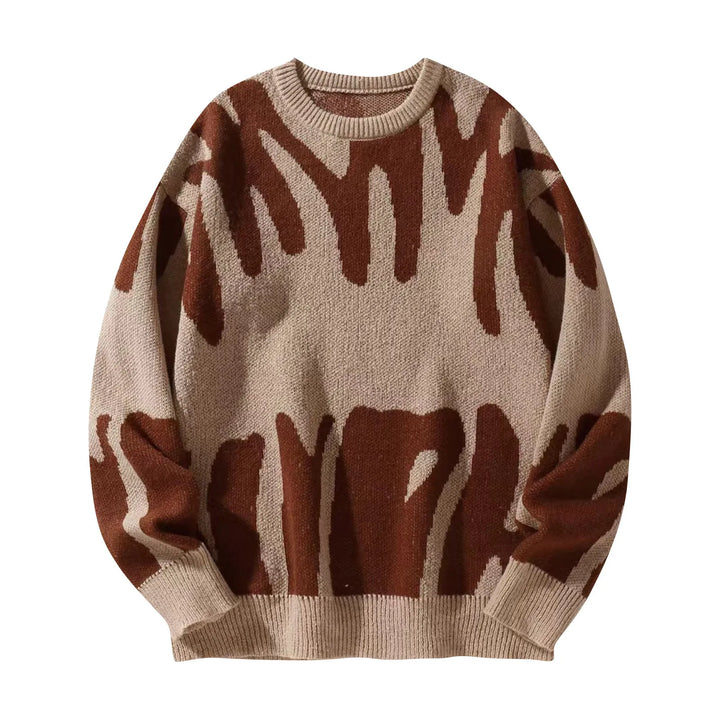 Stilla | Dame sweater Løs Kontrasterende