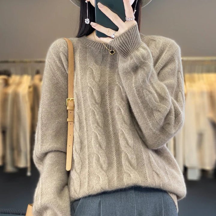 Stilla | Strikpullover til kolde årstider