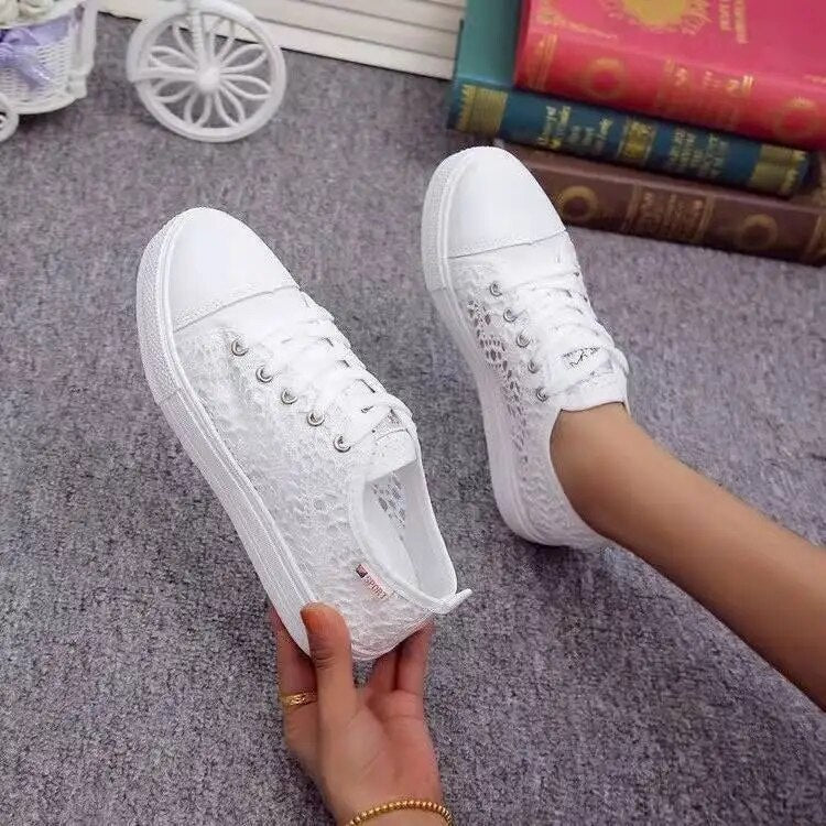 Skovae | Elegance Til De Lækre Sneakers-Sko Sneakers med Snørebånd