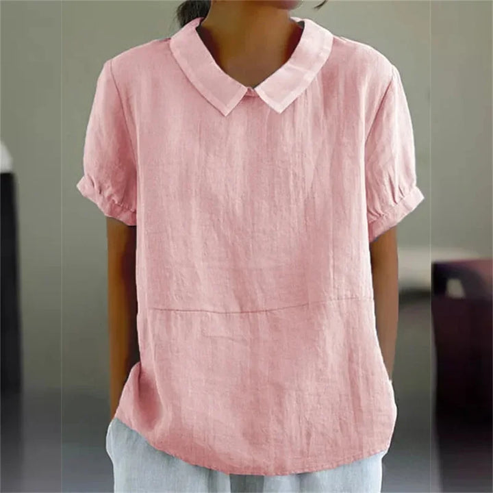 Stilla | Elegant Bluse Med Volumen