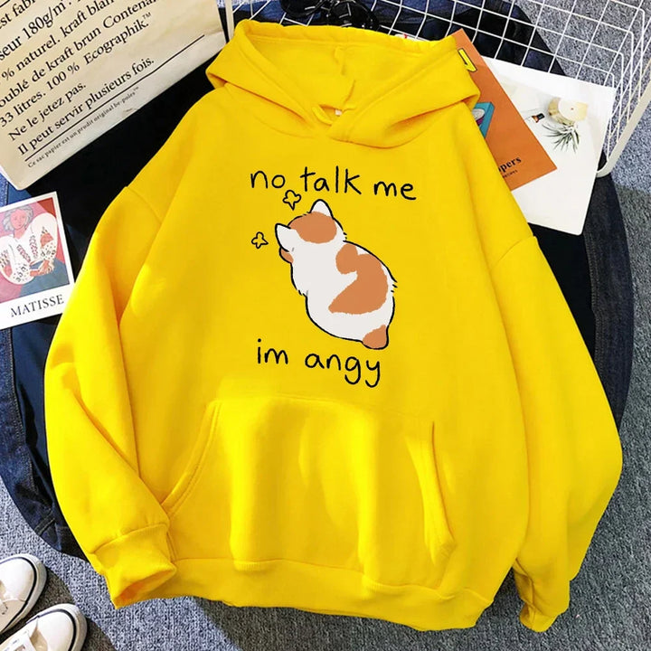 Stilla | Størrelse Kapuzenpullover Med Kattemotiv