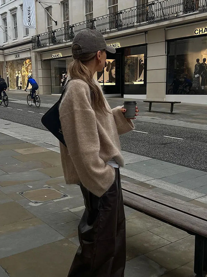 Stilla | Elegant Pullover Med Rund Halsudskæring Til Damer