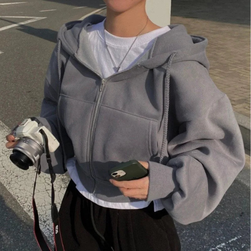 Stilla | Klassisk Korte Sweatshirt til Kvinder