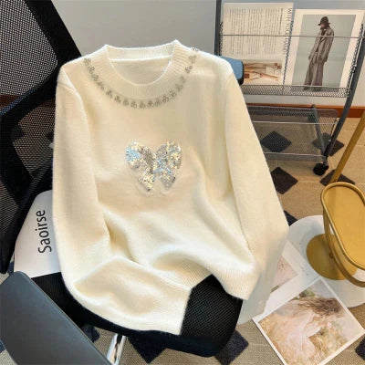 Stilla | Elegant Pullover Med Knude Til Kvinder