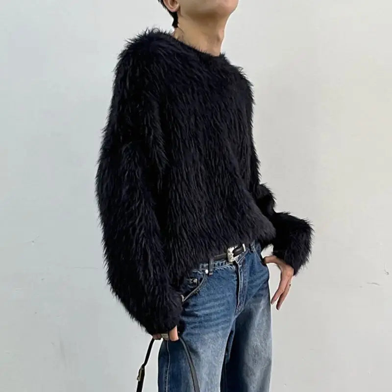 Stilla | Luksus Lange Ærmer Ensfarvet Sweater