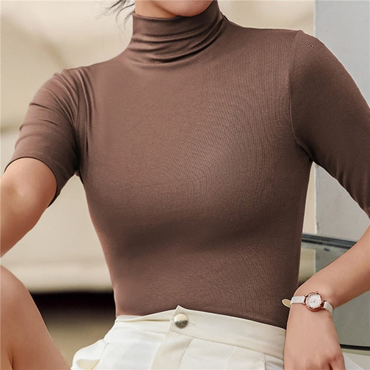 Stilla | Klassisk Sømløs Turtleneck Pullover