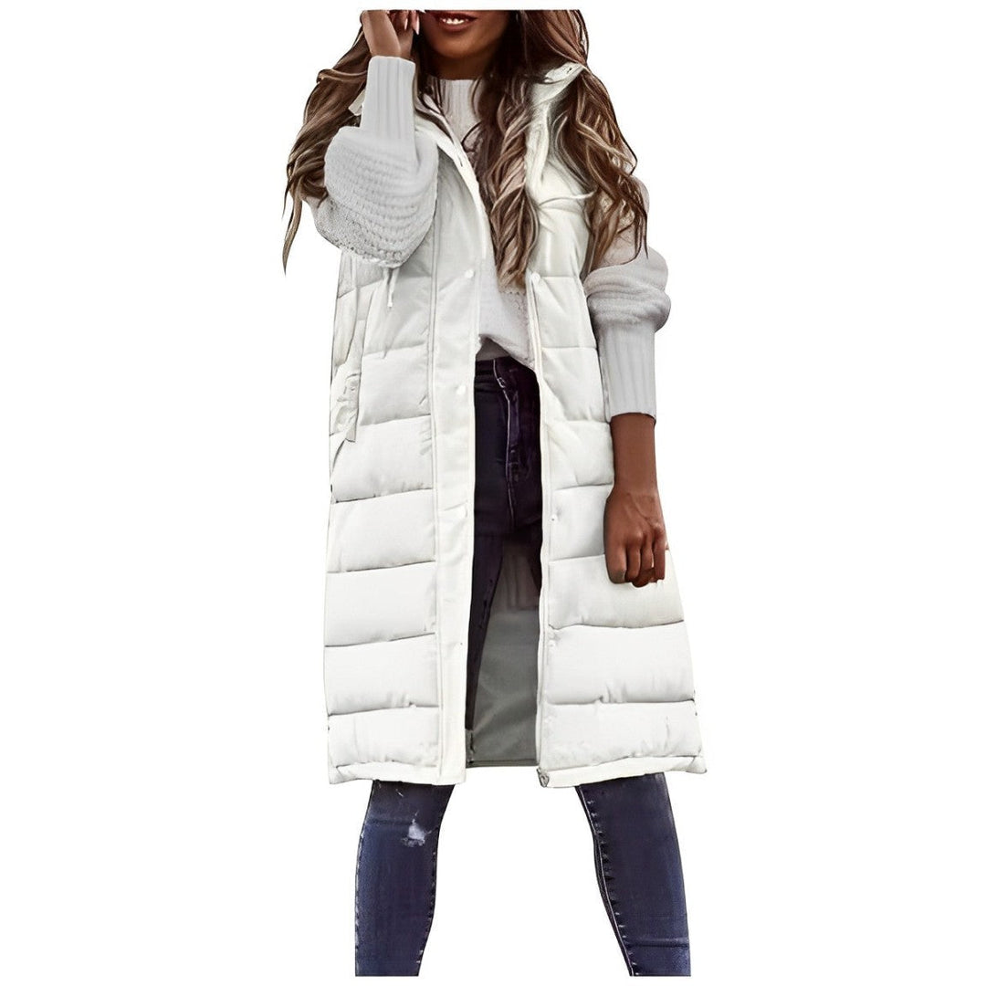 Stilla | Lang quiltet vest