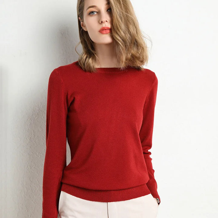 Stilla | Pullover med splitkrave