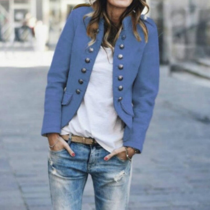 Stilla | Blazer med lange ærmer og moderne knapper til et klart og trendy look