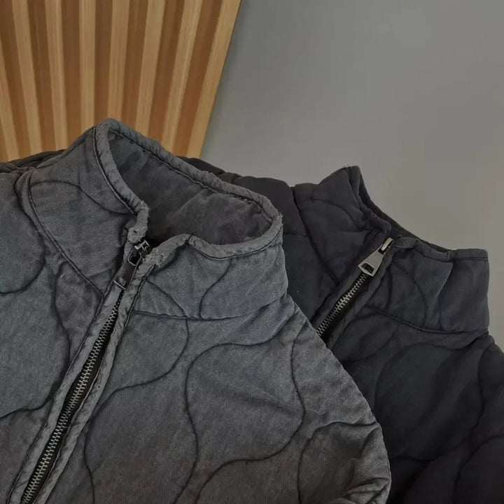 Stilla | Vintage Grå Parka Til Damer