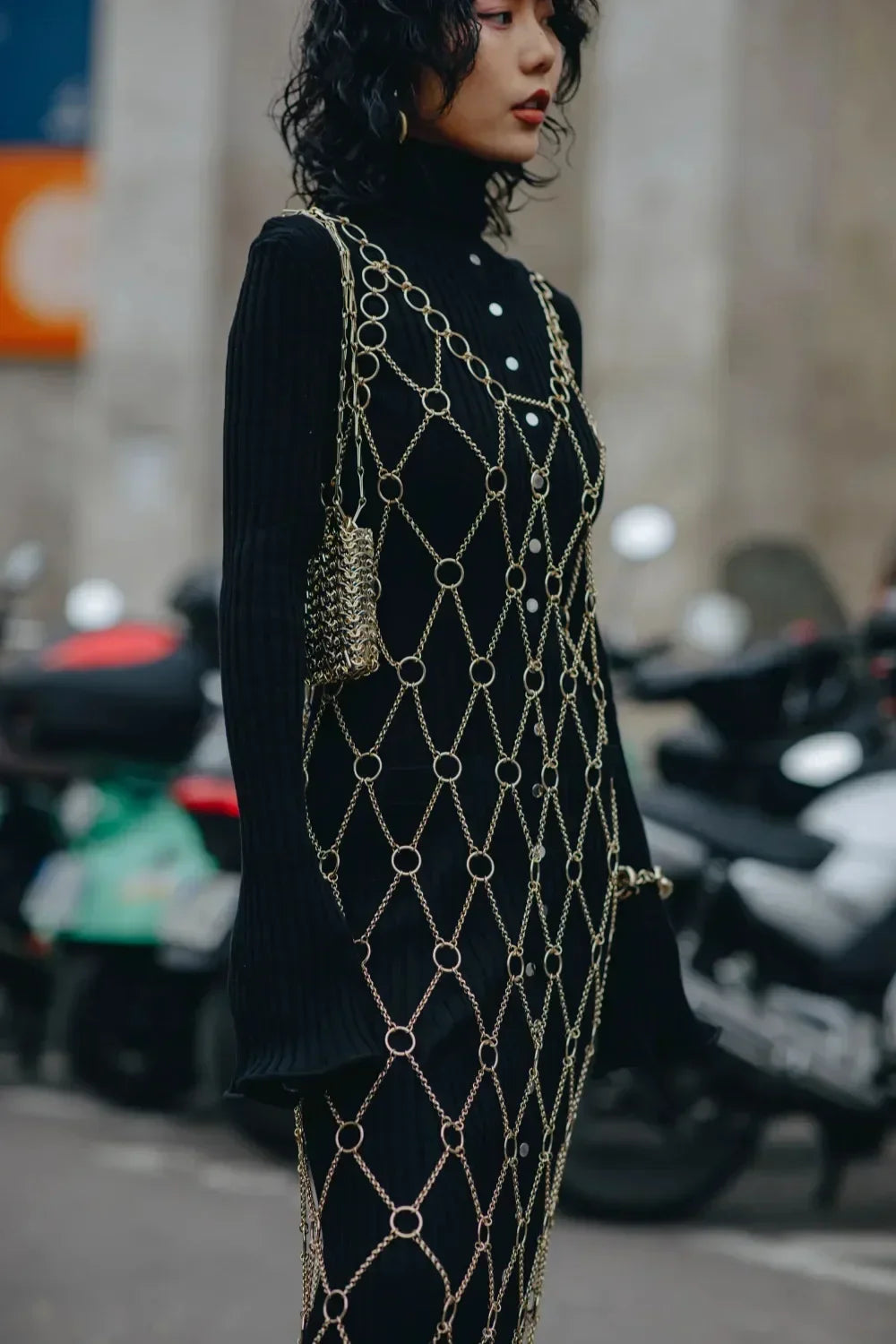 Stilla | the Hollow Out Chain Kjole