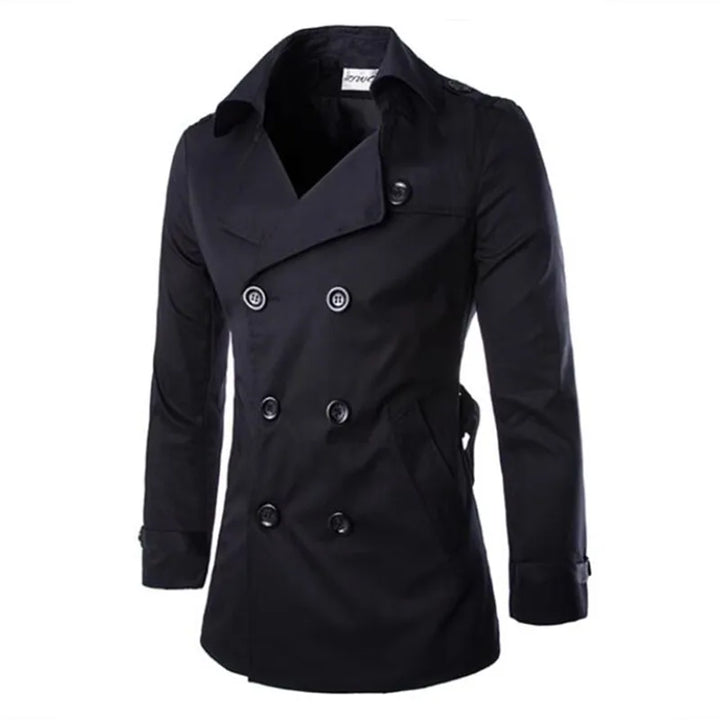 Stilla | Mænds Stilfuld Trenchcoat - Behagelig & Varm
