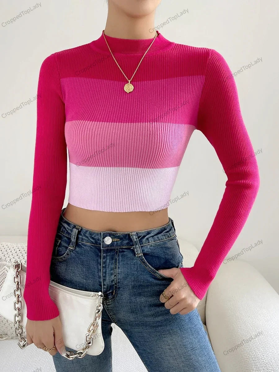 Stilla | Blød rullekrave sweater Look