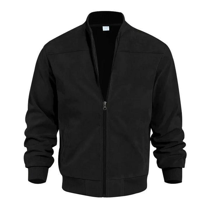 Stilla | Suede Bomberjakke