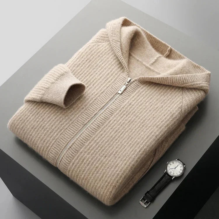 Stilla | Cashmere Lynlås Hoodie