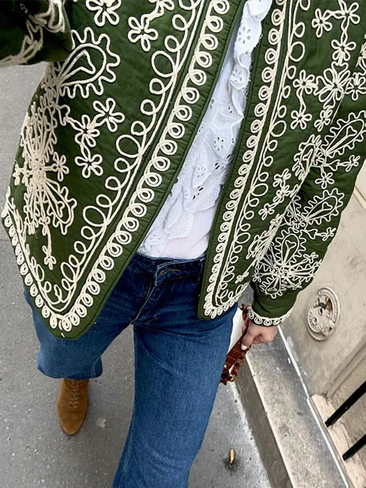 Stilla | Retro Boho-Kortjakke