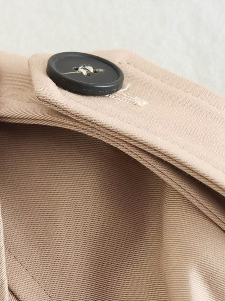 Stilla | Dame Kort Trench Coat