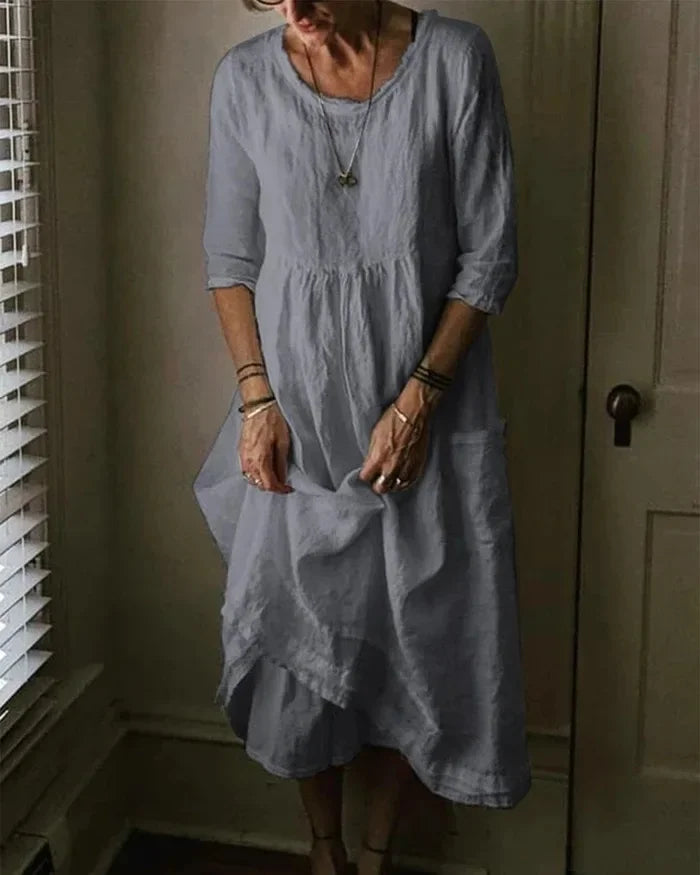 Stilla | Oversized Kjole Til Damer I Linned Og Bomuld