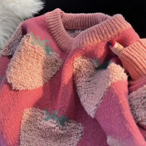 Stilla | Overstørrelse Sweatshirt i Rosa Med Kilehæl