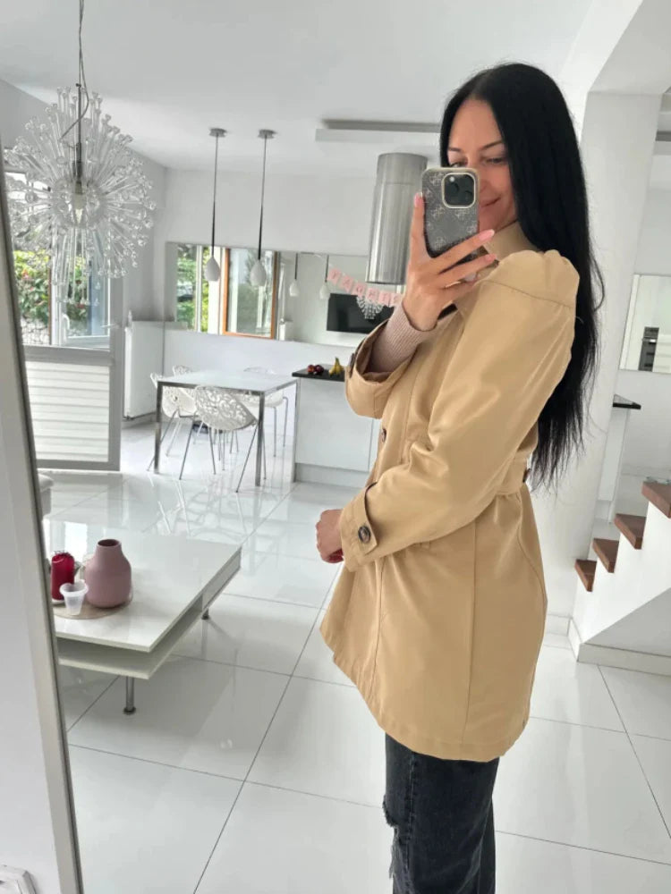 Stilla | Casual Windbreaker Trenchcoat
