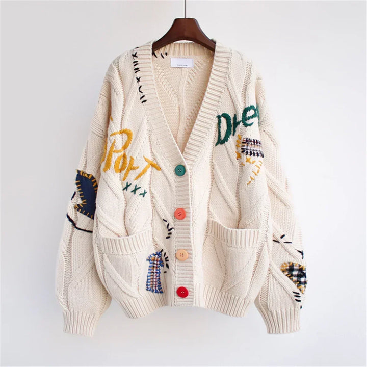 Stilla | Bestikset Patchwork Strikjakke