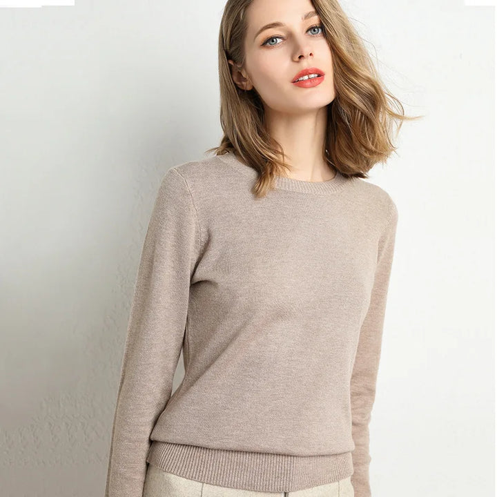 Stilla | Pullover med splitkrave