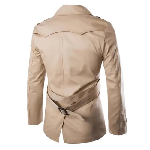 Stilla | Mænds Stilfuld Trenchcoat - Behagelig & Varm