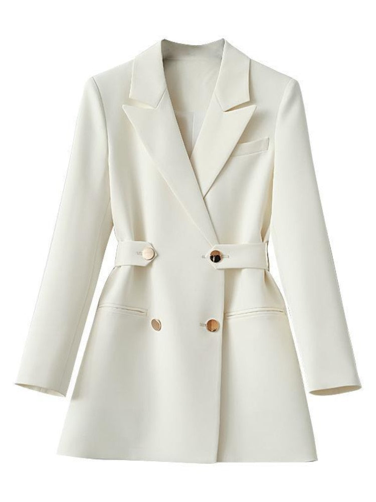 Stilla | Elegant Blazer Til Damer Med Bælte For Et Perfekt Look