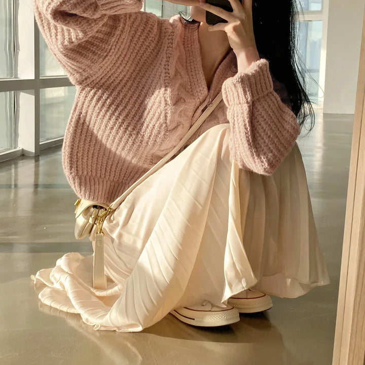 Stilla | Elegant, Oversized Cardigan Til Kvinder