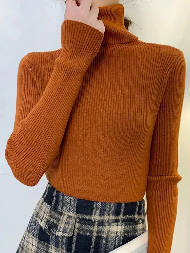 Stilla | Margareta Rullekrave-strikpullover