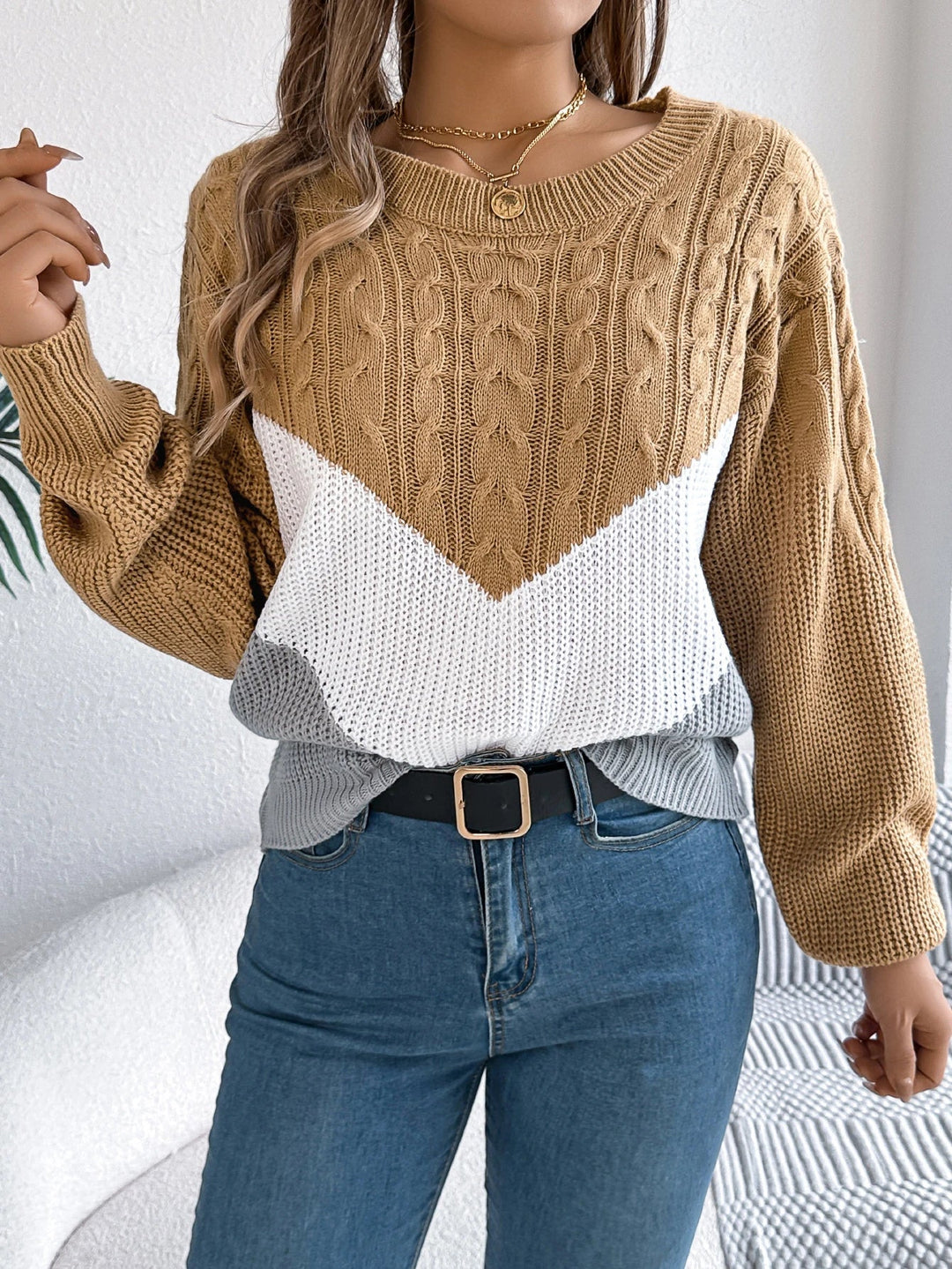 Stilla | Elegant og alsidig flet sweater
