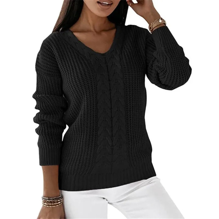 Stilla | Vintage V-udskæring Pullover
