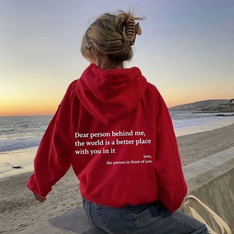 Stilla | Angel Kær Person Bag Mig Unisex Hoodie [sidste Dag Rabat]