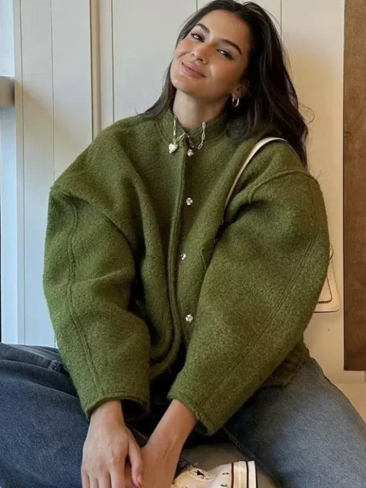 Stilla | Oversize Bomberjakke