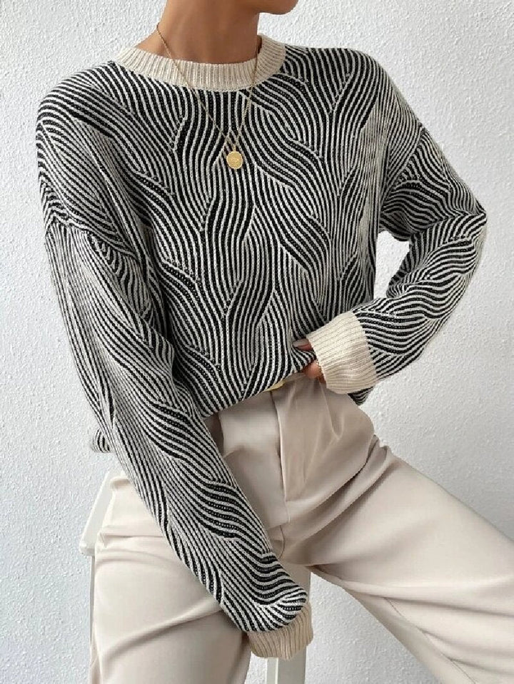 Stilla | Klassisk sweater med rund hals