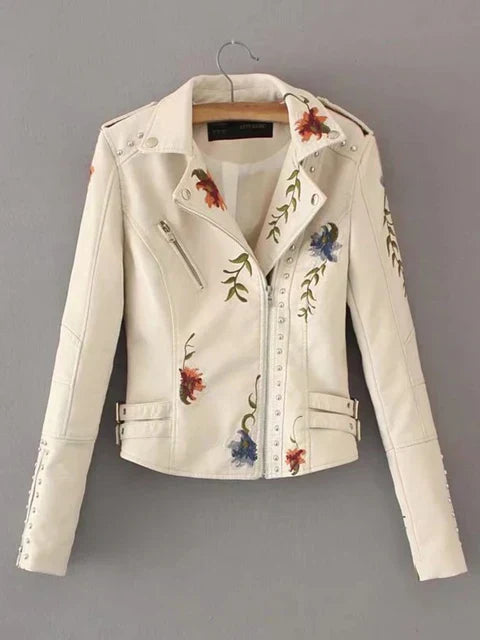 Stilla | Elegant Broderet Jakke Til Damer