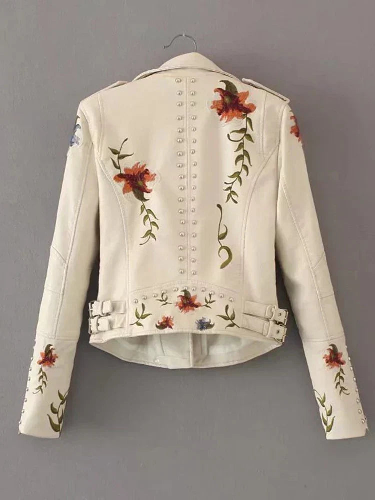 Stilla | Elegant Broderet Jakke Til Damer