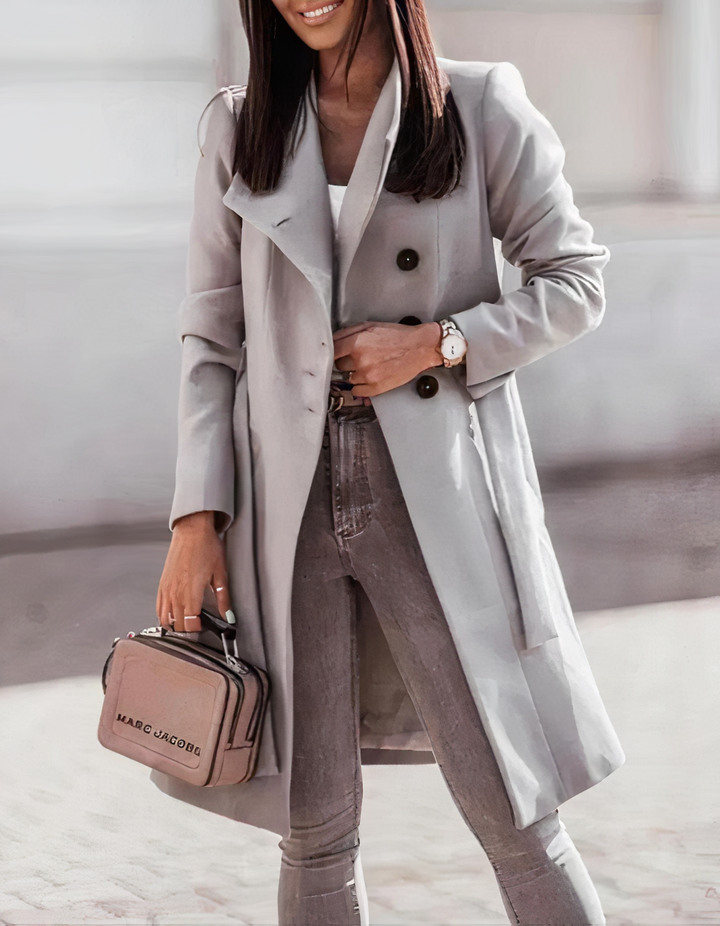 Stilla | Chic Trench Med Bælte
