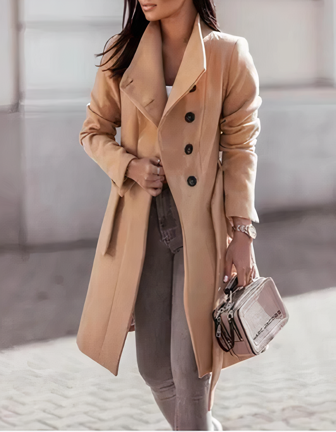 Stilla | Chic Trench Med Bælte