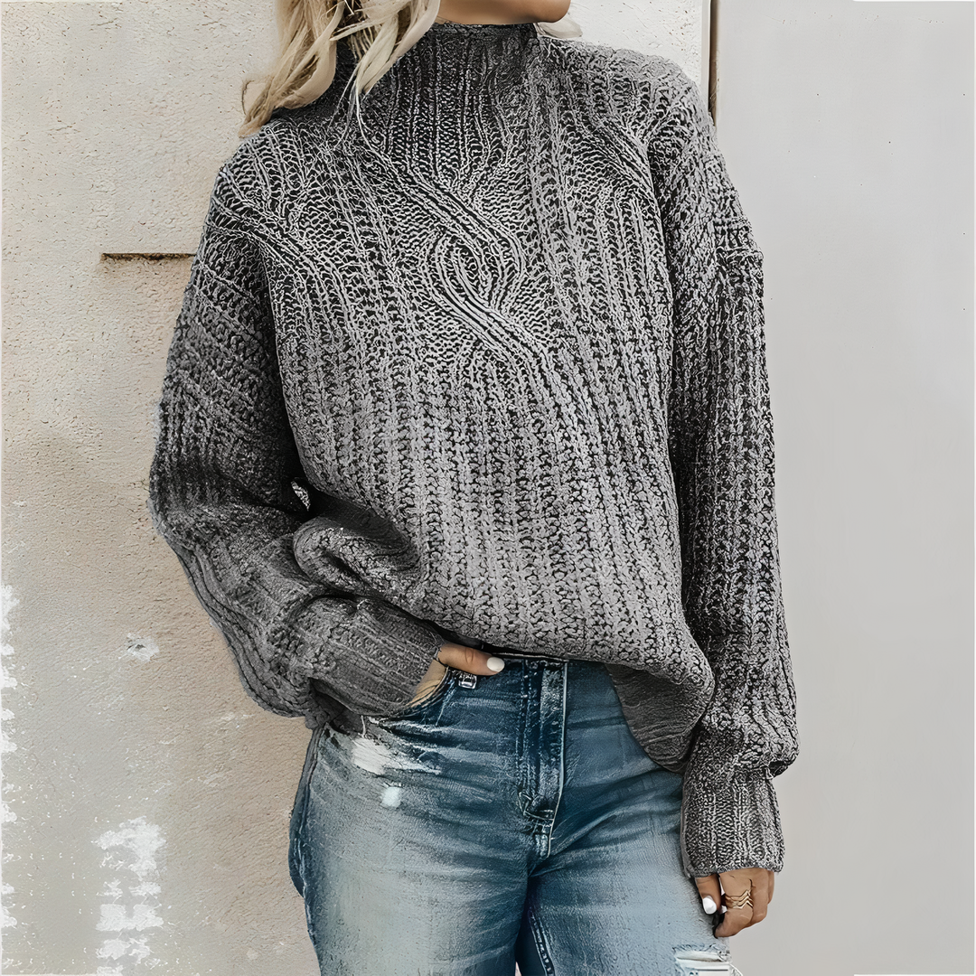 Stilla | Strikpullover med komfort