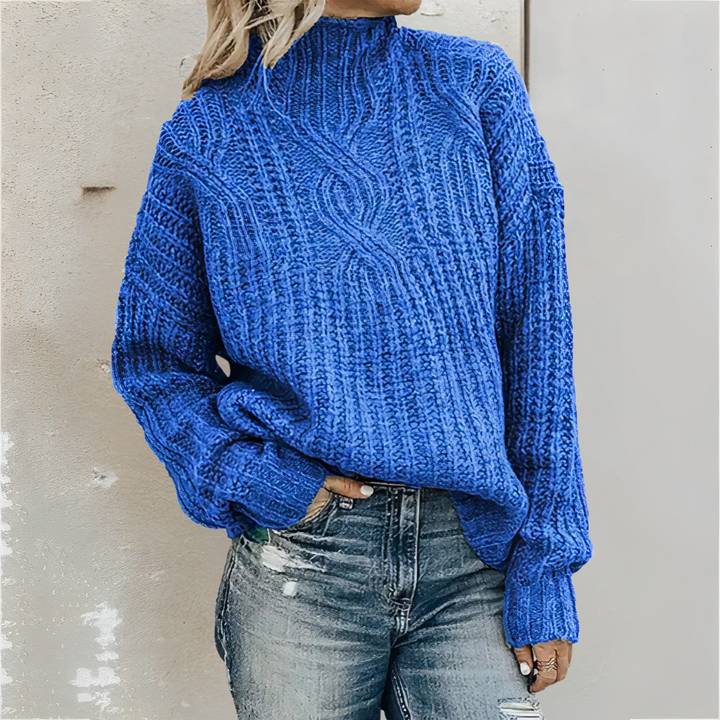 Stilla | Strikpullover med komfort