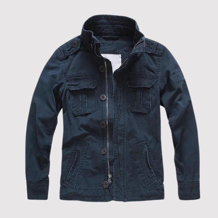 Stilla | Retro-jeansjakke med flere lommer