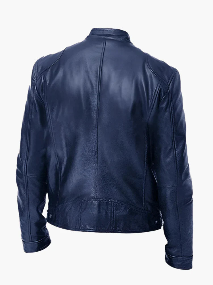 Stilla | Kunstlæderjakke I Bikerstil - Tidløst Design til Hverdag og Fritid