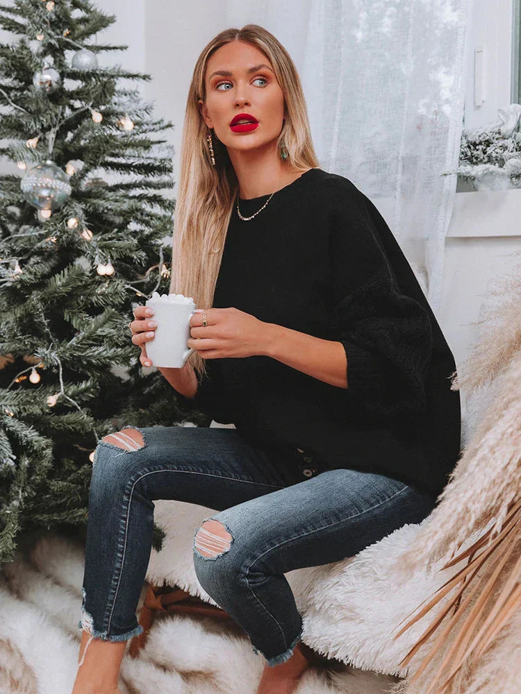 Stilla | Vinreklame Drejet Pullover