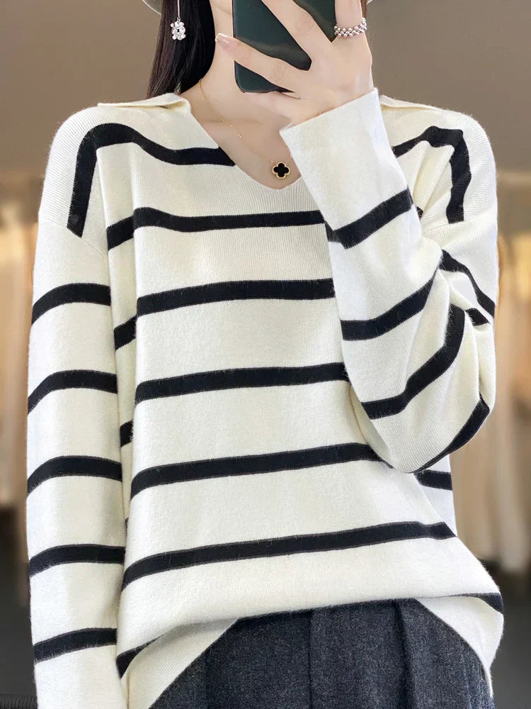 Stilla | Klassisk Sweater med Elegant Touch