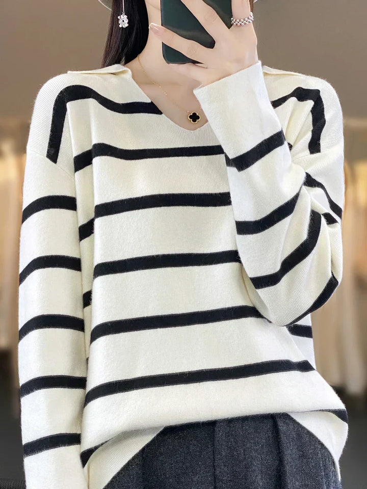 Stilla | Klassisk Sweater med Elegant Touch