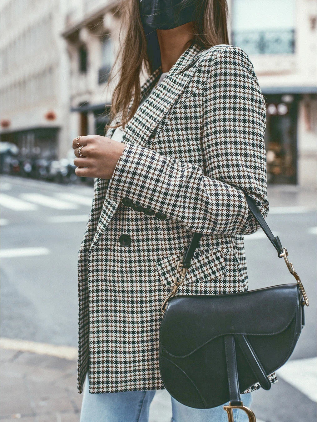 Stilla | Rutet Blazerdesign med Moderne Snit