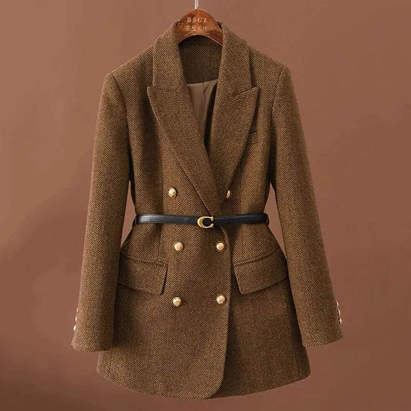 Stilla | Luksuriøs Varekåbe Af Tweed