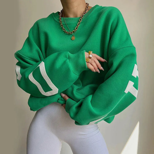 Stilla | Sweatshirts Med Sidelæns Tryk